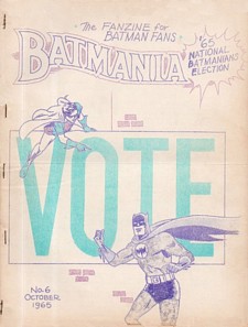 Batmania 6, Oct 1965